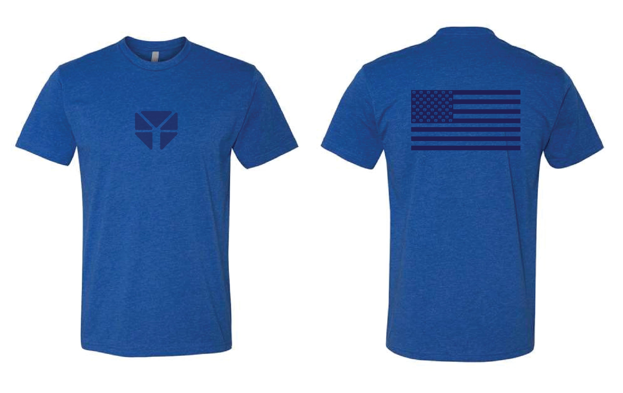 M.U.B. Shield T-Shirt Blue